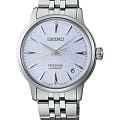 Seiko Seiko Presage Cocktail Time SRPL61 Cocktail Time SRPL61 механические женские часы фиолетовый циферблат, браслет нержавеющая сталь — вид спереди