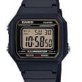 Casio Casio Illuminator W-217H-9AVDF (W-217H-9A)  W-217H-9A кварцевые мужские часы серый циферблат, браслет пластик — вид спереди
