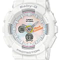 Casio Casio Baby-G BA-120T-7A  BA-120T-7A кварцевые женские часы  перламутровый циферблат, браслет пластик — вид спереди